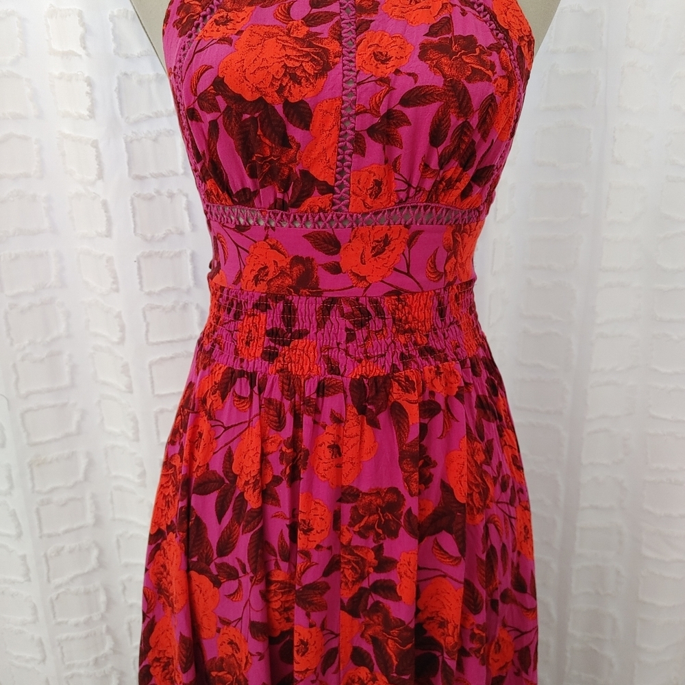 SOLD Abel the Label floral maxi dress size XS - Picture 3 of 13